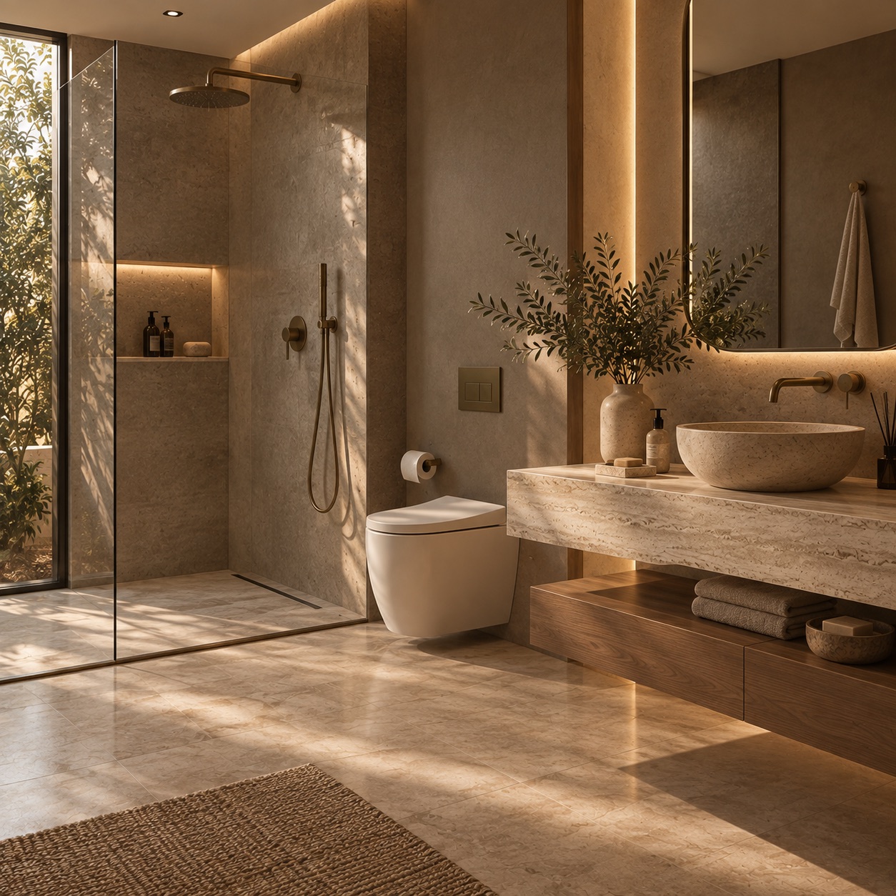Ambiente baño Baru